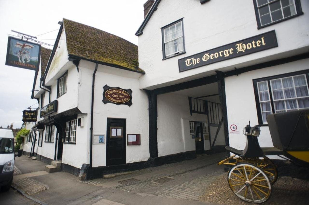 George Hotel Dorchester On Thames Екстериор снимка